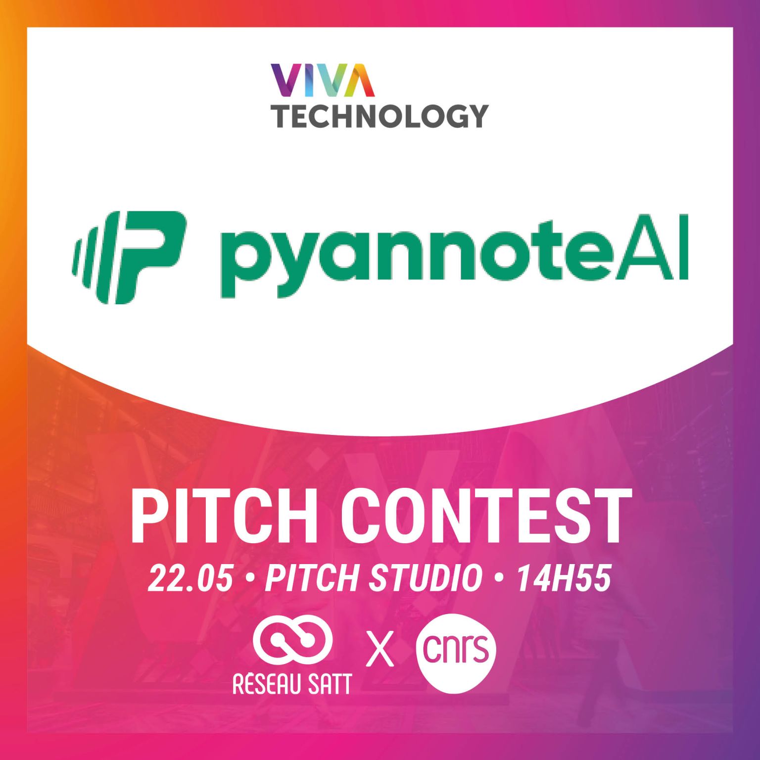 PyannoteAI lauréat du pitch contest Vivatech 2024