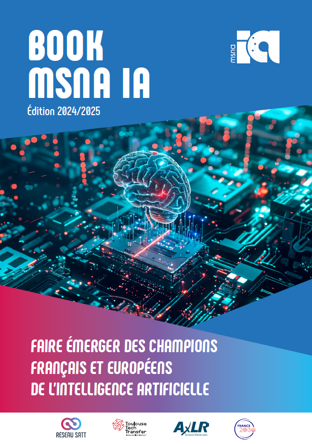 Visuel de couverture deu Book MSNA IA : Faire émerger des champions français et européens de l'Intelligence Artificielle
